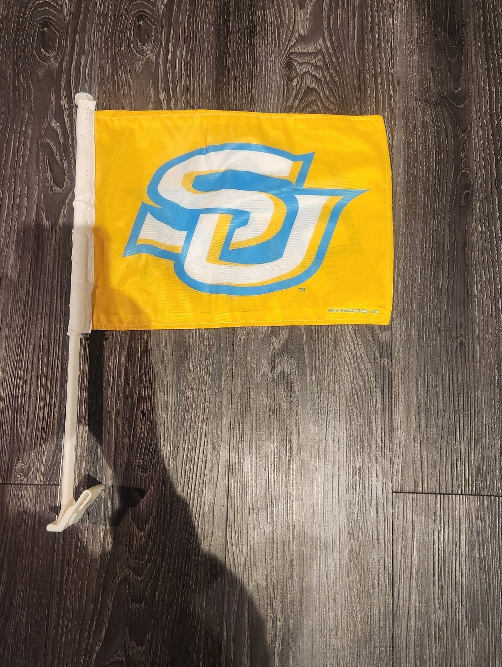 Southern University A&M College Yellow Car Flag